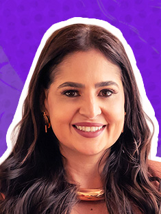 Foto de Érica Rosa, palestrante do Creators Day 2026
