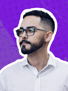 Foto de Bruno Bazon, palestrante do Creators Day 2026
